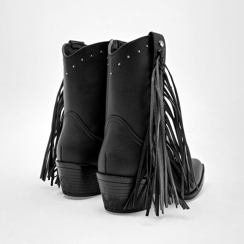 Moramora Bota para mujer negro image number null