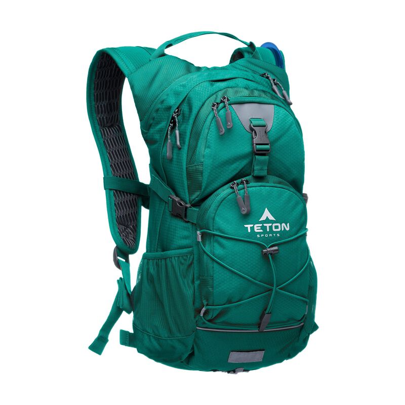 Mochila De Hidrataci&oacute;n Oasis 18l Verdeazul Con ... image number null