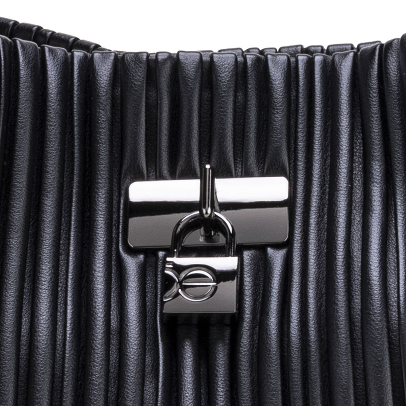 Bolsa Tote Grande Look Blisado Color Negro image number null