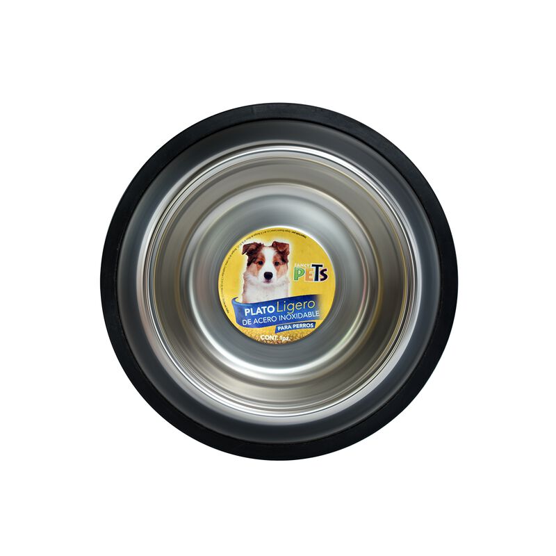 Fancy Pets Plato Ligero De Acero Inoxidable Par... image number null