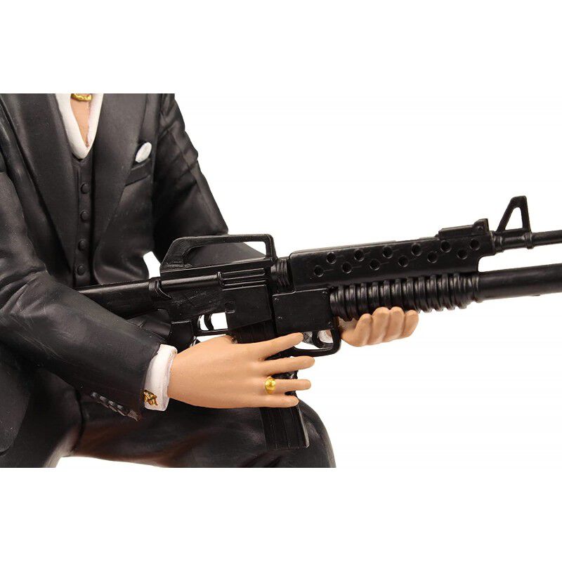 Figura Tony Montana Scarface Disparando 18 cms image number null
