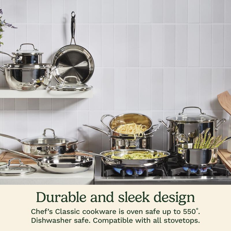 Sart&eacute;n Cuisinart Chef's Classic De Acero Inoxid... image number null