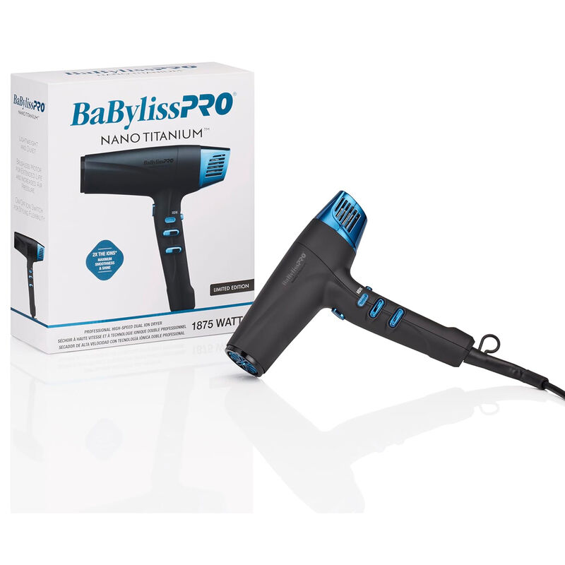 Secadora BaByliss Negro 3 vel Nanotitanium 1600... image number null