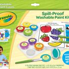 Set De Pintura Crayola A Prueba De Derrames, Lavable Con Actividad Durante M&aacute;s De 3 A&ntilde;os