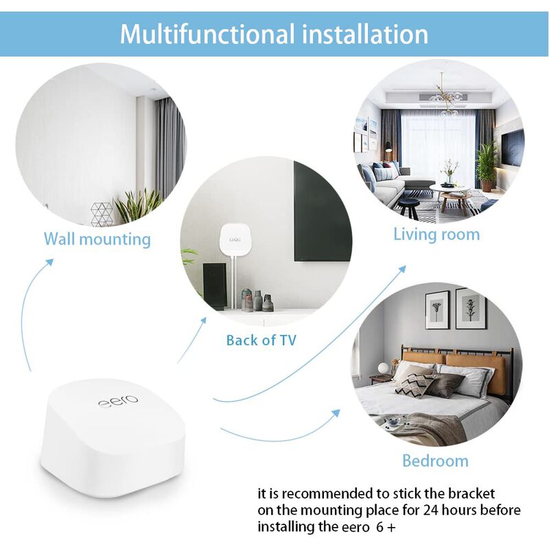 Soporte De Pared Para Eero 6 Plus Dual-band Mes... image number null