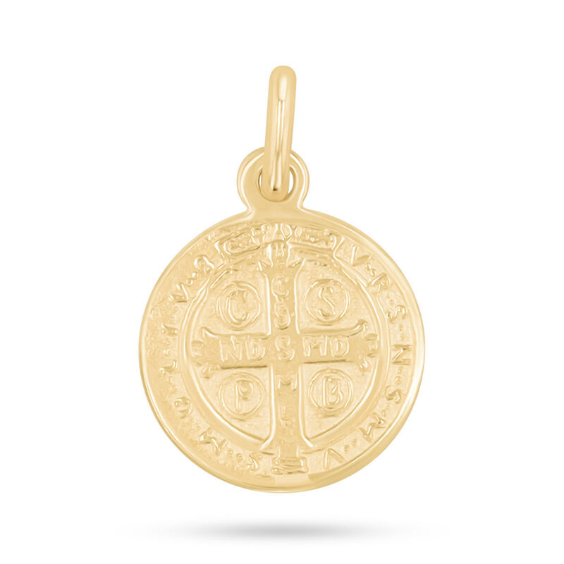 Medalla De Moneda De San Benito Oro Amarillo 10... image number null