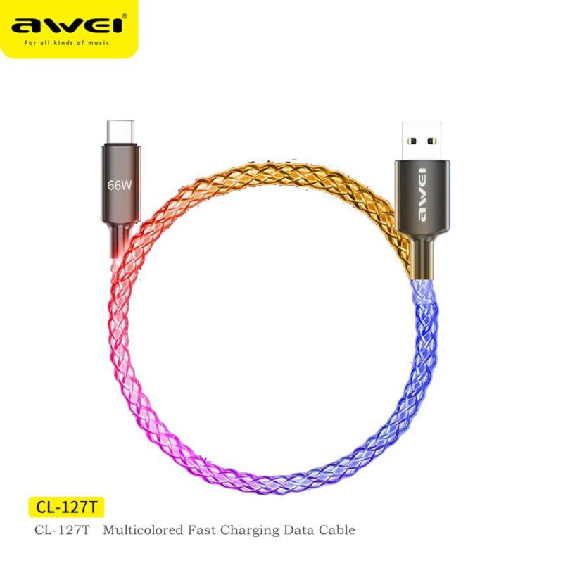 Awei Cl-127t Cable De Datos Rgb image number null