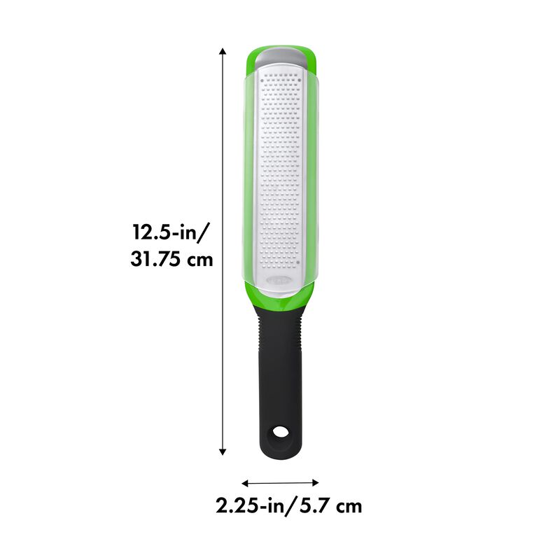 Zester And Grater Oxo Good Grips, Verde Grabado image number null