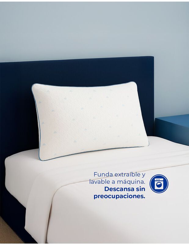 Pack 2 Almohadas Cool Sleep ,Memory Foam, Hipoa... image number null
