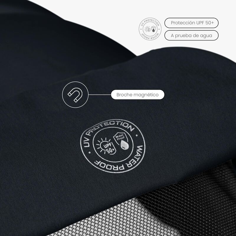 Carriola Compacta Unyotons K6 Negro Plegable image number null