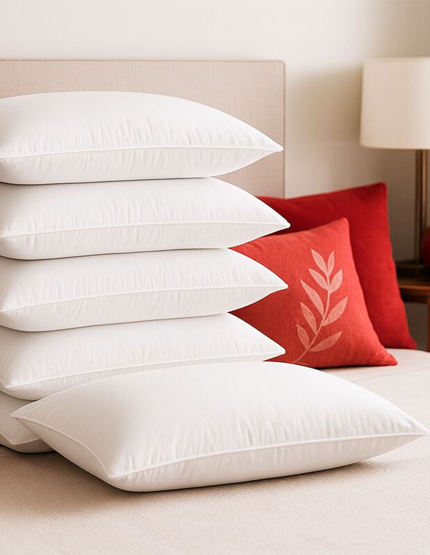Pack 6 Almohadas Estándar Confort Suave Atlas B... image number null