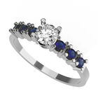 Anillo de Compromiso en Oro de 14K con Circonia - Amore Mio!