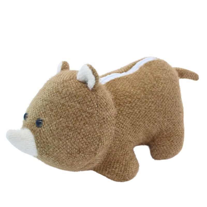 Rinoceronte Peluche de Animales Tejidos para Ni... image number null