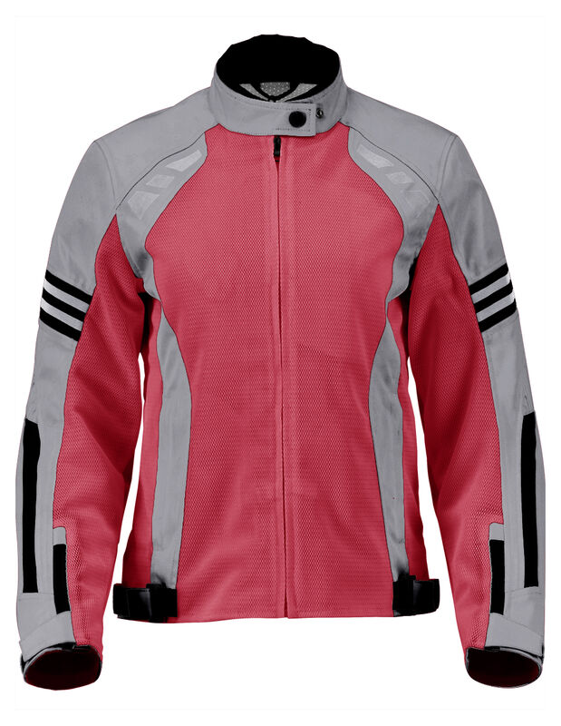 Chamarra Mujer Biker Con Protecci&oacute;n Espalda Y C... image number null