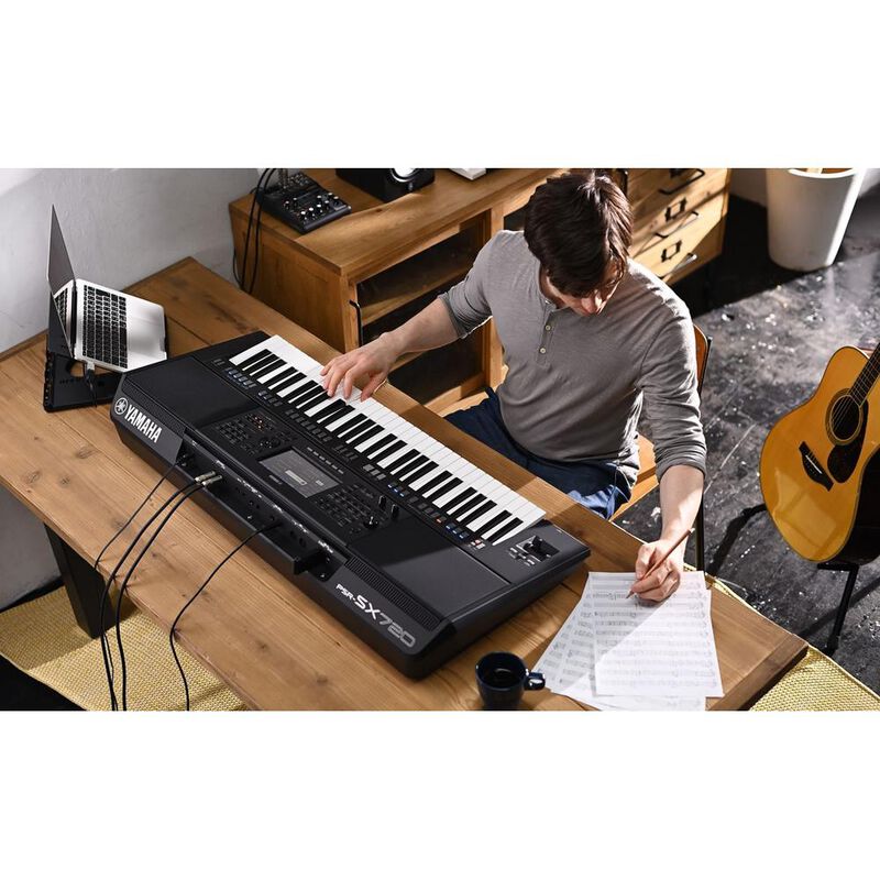 Yamaha PSRSX720 Teclado Arranger Profesional 61... image number null