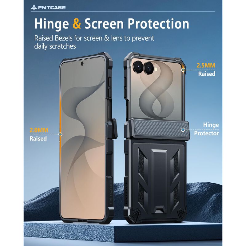 Funda FNTCASE para Galaxy Z Flip 8 con Soporte image number null