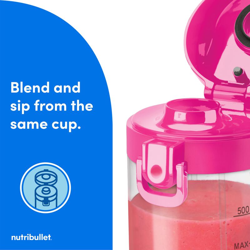 Licuadora Port&aacute;til Nutribullet Nbpb50100bp 600m... image number null