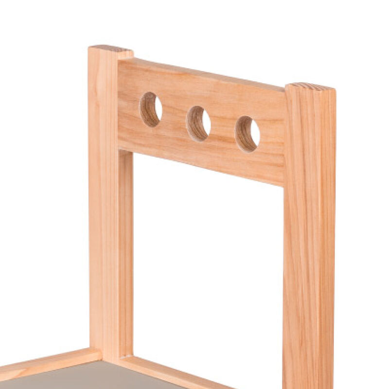 Silla N&oacute;rdica de Madera para Ni&ntilde;os Peque&ntilde;os y N... image number null