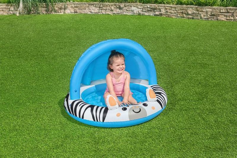 Alberca Inflable Infantil .97x.66cm Redonda 2 +... image number null