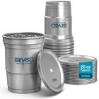 Vaso De Bebida Gevoli 591 ml Pack De 15 Aluminio Reciclable