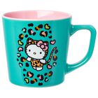 Taza De Cer&aacute;mica Silver Buffalo Hello Kitty Jungle Leopard, 500 Ml