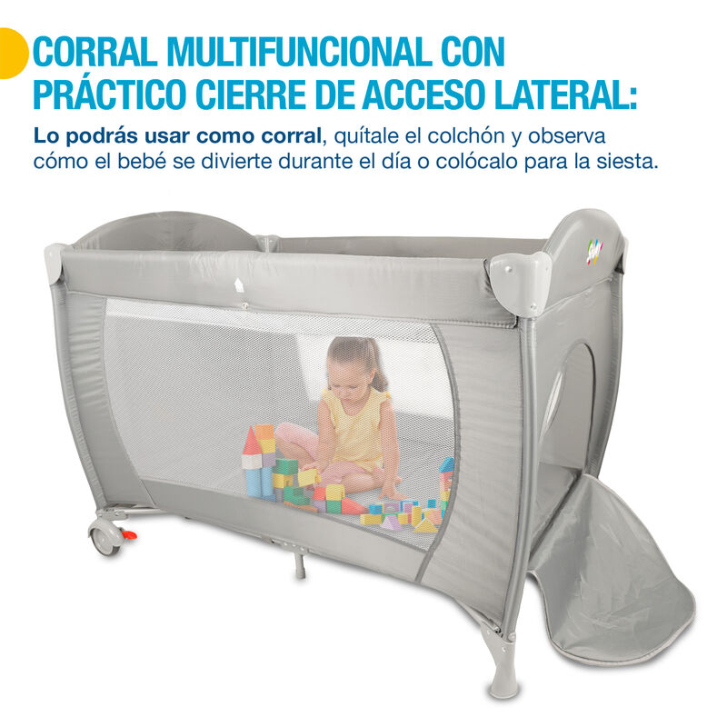 Cuna Viajera Plegable con Cambiador image number null