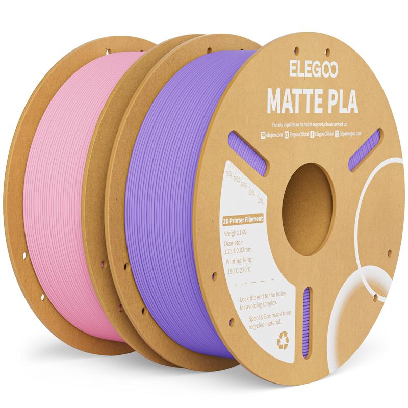Filamento Pla Elegoo 2 kg 1,75 mm Lavanda/rosa ... image number null