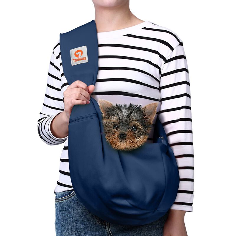 Porta-perro Tipo Bandolera Tomkas 1,4‑4,5 kg Az... image number null