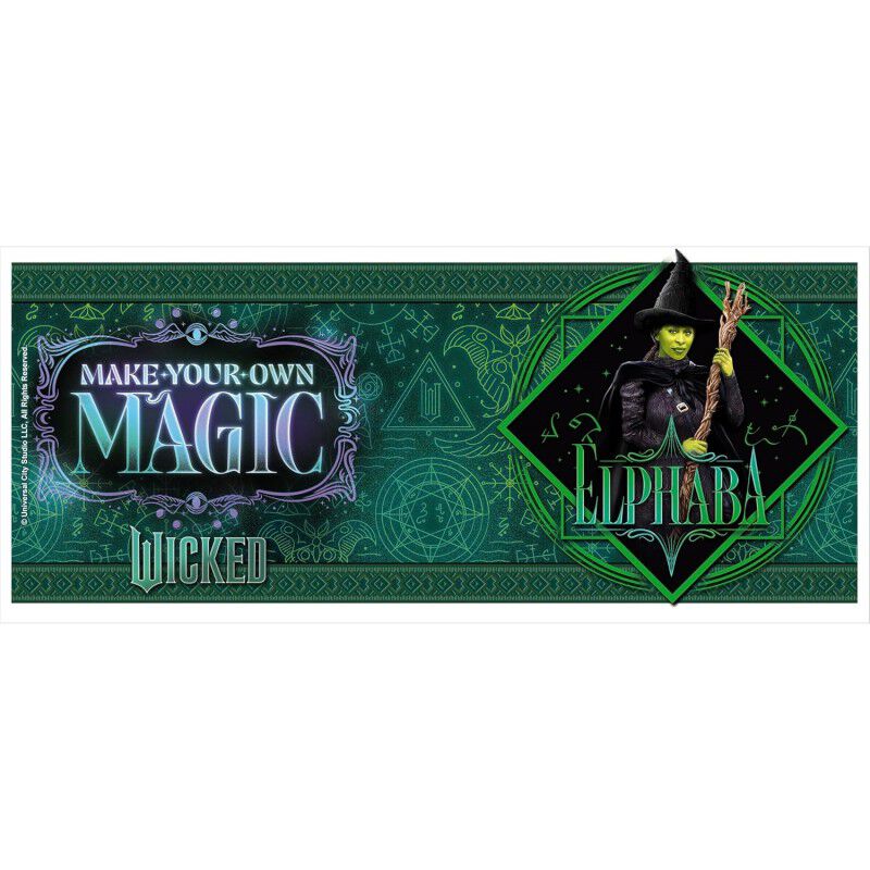 Taza Elphaba Make Your Own Magic Wicked Cer&aacute;mic... image number null