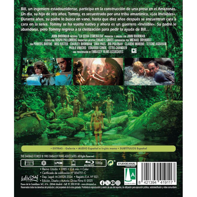 La selva esmeralda [Blu-ray] (1985) image number null