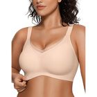 Sujetador Oeak Sin Aros Jelly Talla Grande Color Nude 3XL+