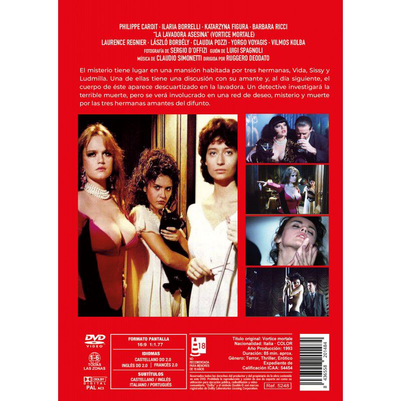 La Lavadora Asesina [dvd] (1993) Vortice Mortal... image number null