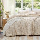 Juego De Edred&oacute;n Bedelite Queen Crema Beige 3 Piezas