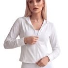 Sudadera Deportiva Para Mujer Malabis Sud-1022 Blanco Con Proteccion Uv