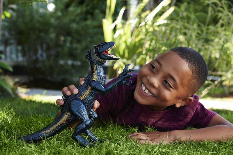 Figura De Dinosaurio Mattel Jurassic World Trac... image number null