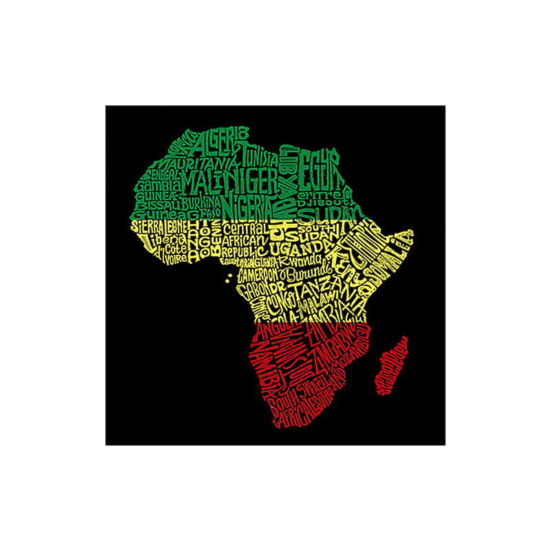 Camiseta Word Art para Ni&ntilde;o - Pa&iacute;ses de &Aacute;frica ... image number null