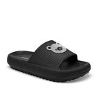 Moramora Sandalia para ni&ntilde;a negro plata