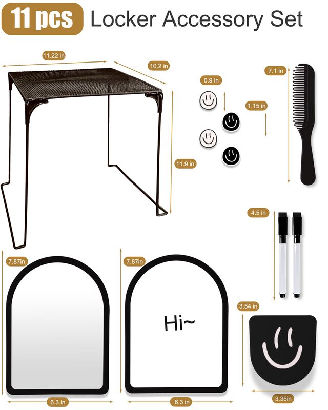 Accesorios Para Taquilla Keyduacu &ndash; Kit De 11 P... image number null