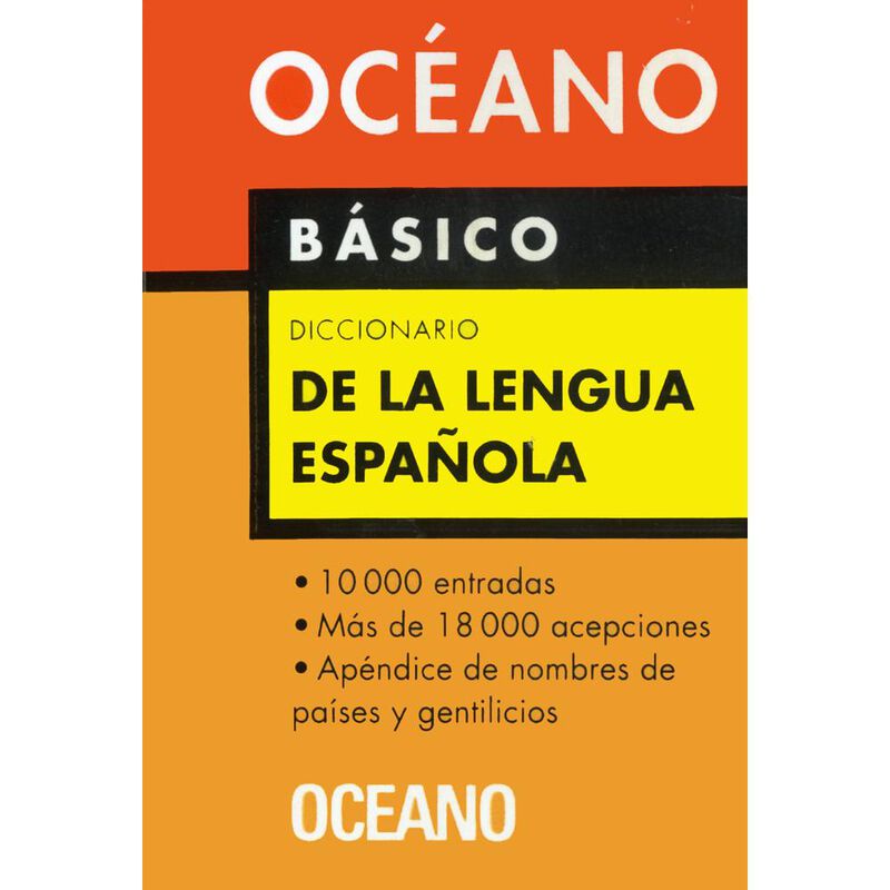 Diccionario Oc&eacute;ano b&aacute;sico de la lengua Espa&ntilde;ola image number null