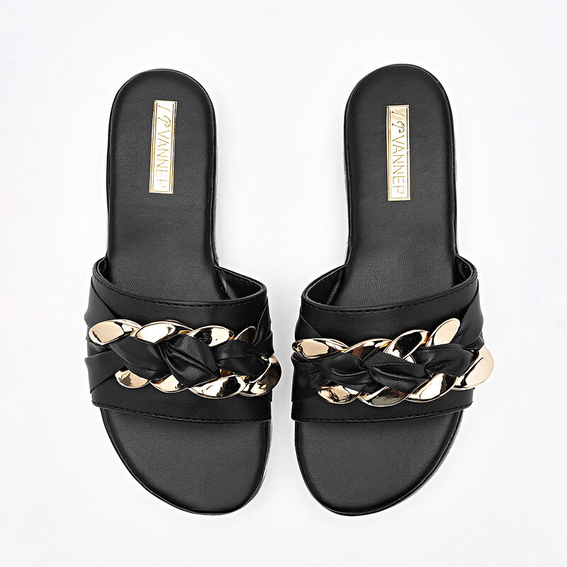 Ivannep sandalia piso para mujer negro cod 1409... image number null