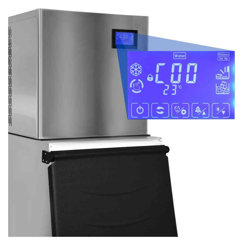 M&aacute;quina De Hielo Industrial Comercial 200kg 900... image number null