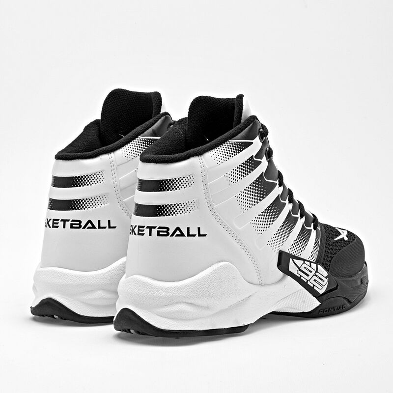 Pontiac Tenis deportivo para hombre blanco negr... image number null