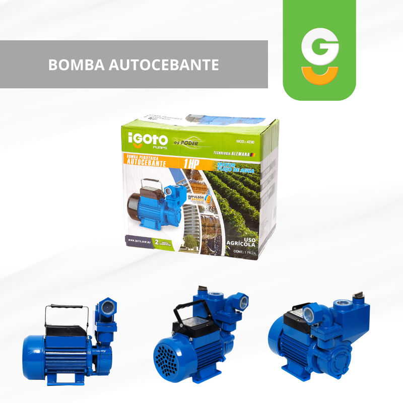 Igoto At60 Bomba Autocebante 1/2 Hp 127 V 370w image number null
