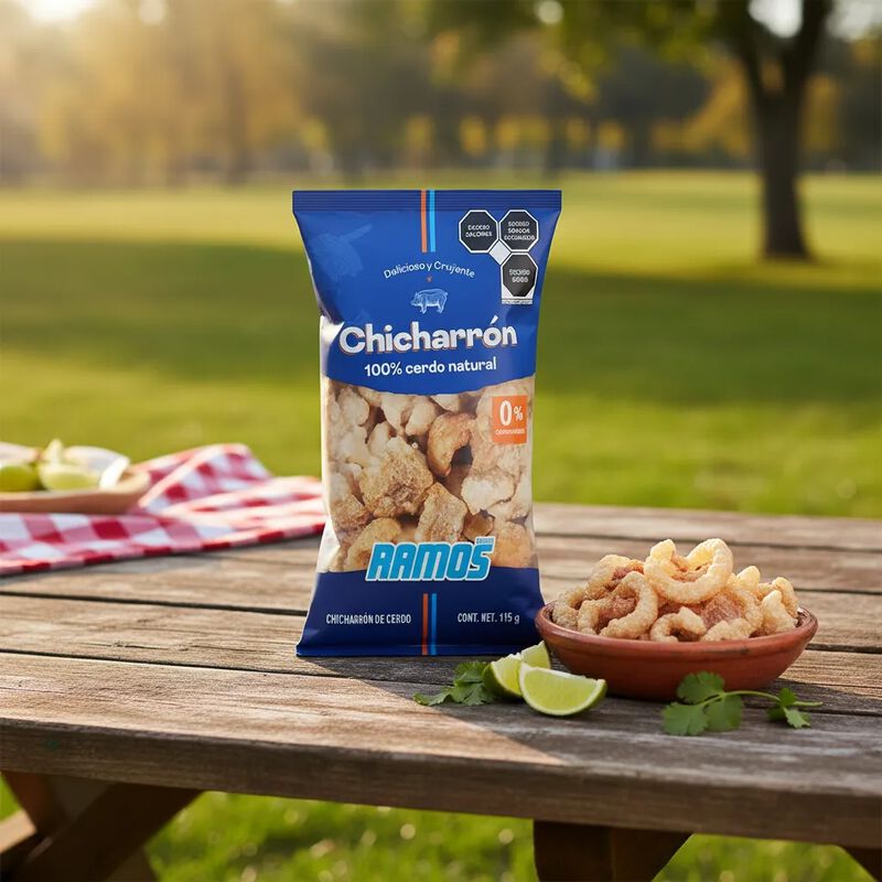 2 Bolsas Chicharrones Cerdo Natural Carnes Ramo... image number null