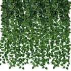 Guirnalda Artificial De Hiedra Verde Cewor, Paquete De 24 Unidades, 52,8 M