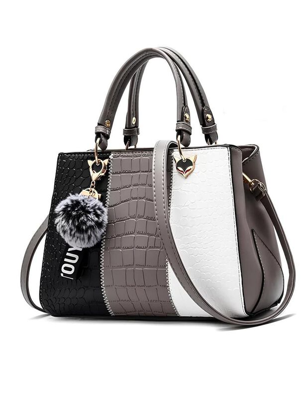 Bolsa Shoulder Pink Brule Banderacolor De Cuero... image number null