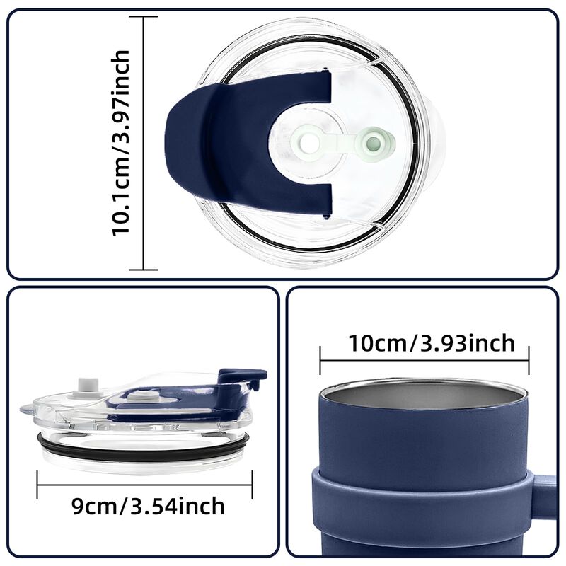 Tapas Para Vaso Aiheart 2 Unidades 9/10 Cm Comp... image number null