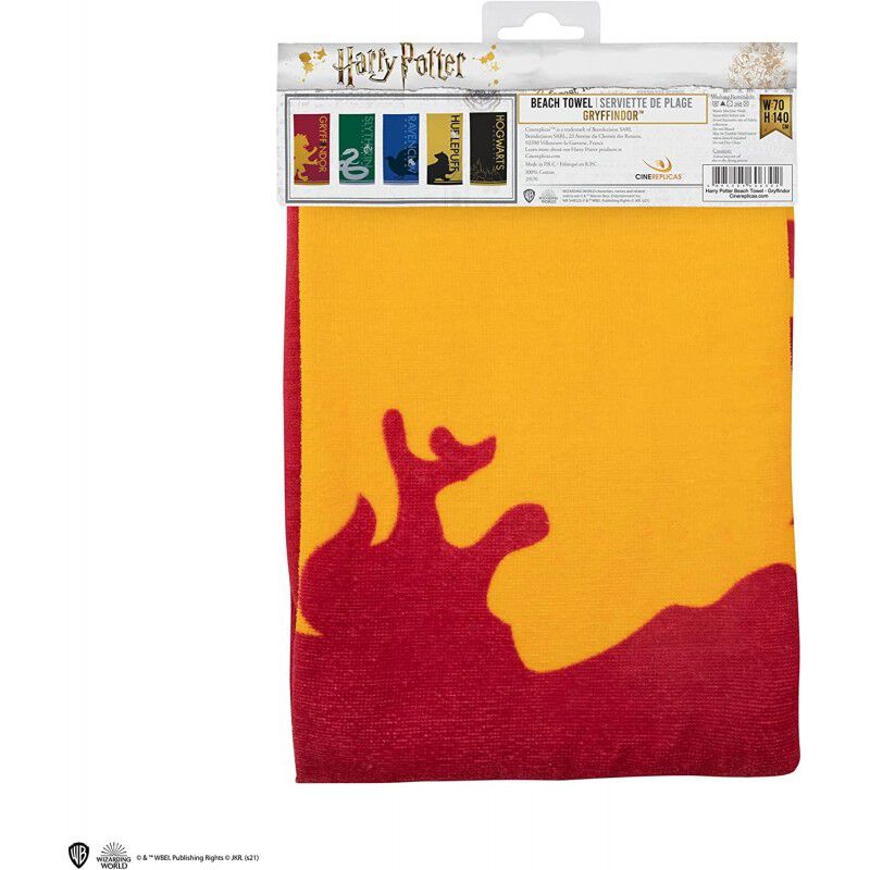 Toalla de Playa Gryffindor Harry Potter 140 x 7... image number null