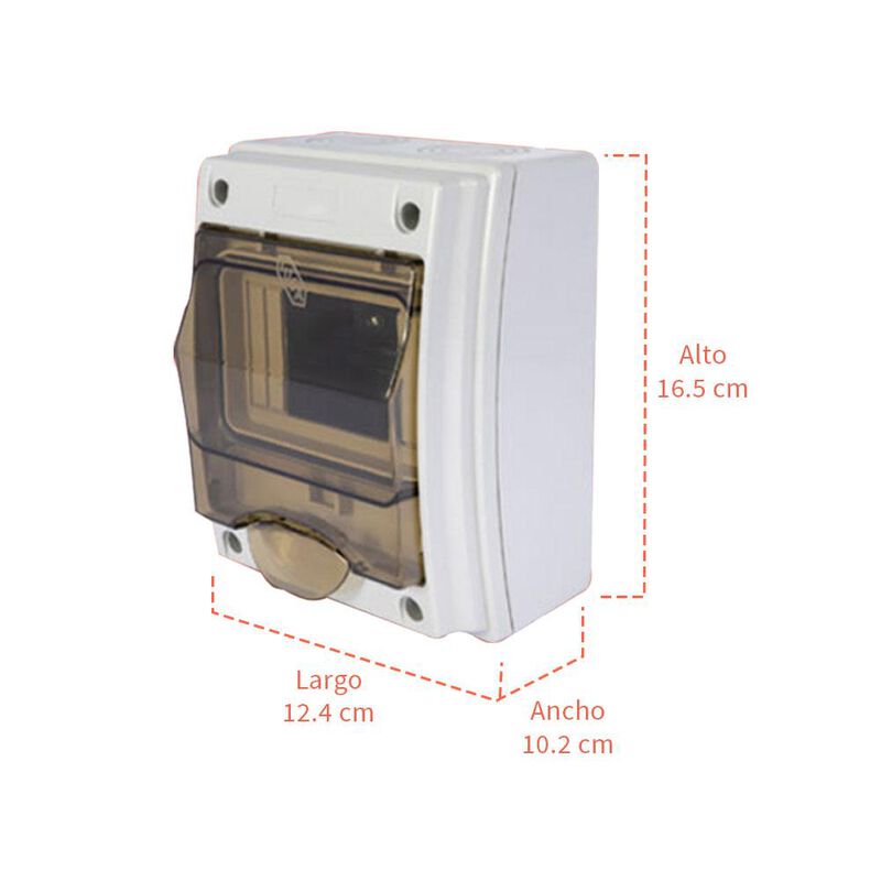 Centro de carga policarbonato 4-5 ventanas image number null