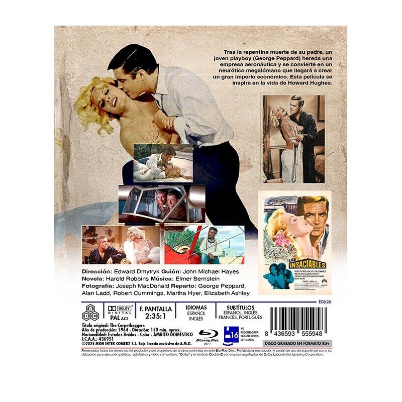 Los Insaciables [blu-ray R] (1963) The Carpetba... image number null